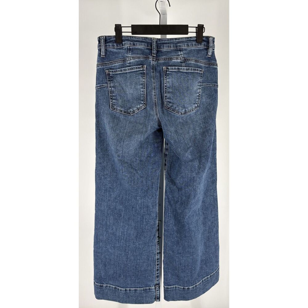 KUT from the Kloth Maya High Rise Fab Ab Wide Leg Jeans - Picture 4 of 7